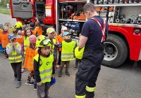 Návštěva u hasičů - Berušky, Sovičky  22. 5. 2024